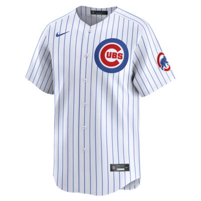 Alternative view of Seiya Suzuki Chicago Cubs White Home Limited Jersey - All Stitched