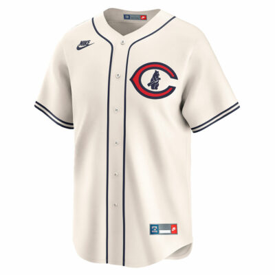 Alternative view of Seiya Suzuki Chicago Cubs Cream Field Of Dreams Jersey - All Stitched