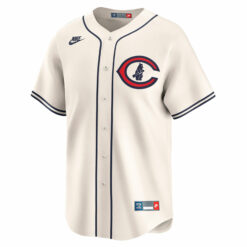 Alternative view of Ryne Sandberg Chicago Cubs Cream Field Of Dreams Jersey - All Stitched