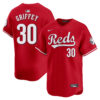 Ken Griffey Jr Cincinnati Reds Red Alternate Limited Jersey - All Stitched