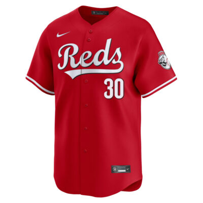 Alternative view of Ken Griffey Jr Cincinnati Reds Red Alternate Limited Jersey - All Stitched