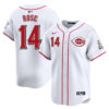 Pete Rose Cincinnati Reds White Home Limited Jersey - All Stitched