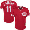 Barry Larkin Cincinnati Reds Red Throwback Jersey - All Stitched
