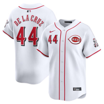 Elly De La Cruz Cincinnati Reds White Home Limited Jersey - All Stitched
