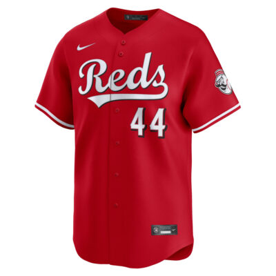 Alternative view of Elly De La Cruz Cincinnati Reds Red Alternate Limited Jersey - All Stitched