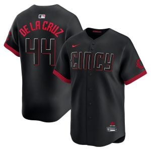 Elly De La Cruz Cincinnati Reds Black City Connect Limited Jersey - All Stitched