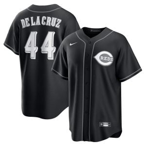 Elly De La Cruz Cincinnati Reds Black Alternate Jersey - All Stitched