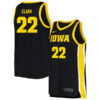Caitlin Clark Iowa Hawkeyes Basketball Black Game Jersey - All Stitched