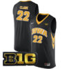 Caitlin Clark Iowa Hawkeyes Basketball Black Jersey w/ B1G Patch - All Stitched