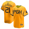 Roberto Clemente Pittsburgh Pirates Gold City Connect Limited Jersey - All Stitched