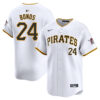 Barry Bonds Pittsburgh Pirates White Home Limited Jersey - All Stitched