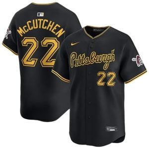 Andrew McCutchen Pittsburgh Pirates Black Alternate Limited Jersey - All Stitched