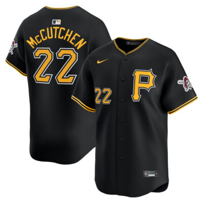 Andrew McCutchen Pittsburgh Pirates Black Alternate Limited Jersey - All Stitched