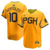 Bryan Reynolds Pittsburgh Pirates Gold City Connect Limited Jersey - All Stitched