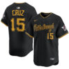 Oneil Cruz Pittsburgh Pirates Black Alternate Limited Jersey - All Stitched