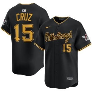 Oneil Cruz Pittsburgh Pirates Black Alternate Limited Jersey - All Stitched