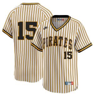 Oneil Cruz Pittsburgh Pirates Pinstripe 1967-86 Throwback Jersey - All Stitched