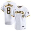 Willie Stargell Pittsburgh Pirates White Home Limited Jersey - All Stitched