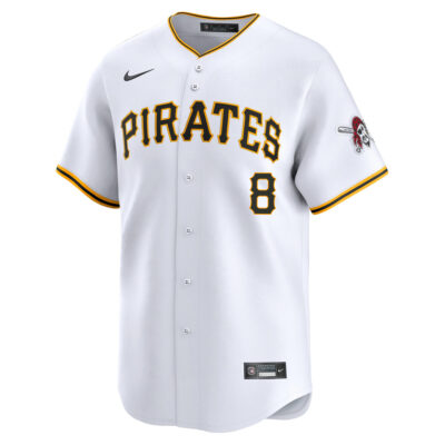 Alternative view of Willie Stargell Pittsburgh Pirates White Home Limited Jersey - All Stitched