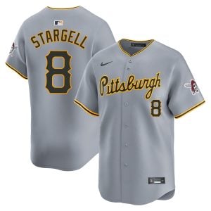 Willie Stargell Pittsburgh Pirates Grey Road Limited Jersey - All Stitched
