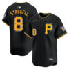 Willie Stargell Pittsburgh Pirates Black Alternate Limited Jersey - All Stitched