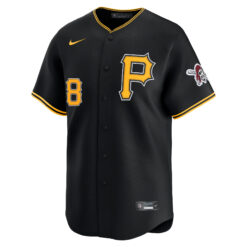 Alternative view of Willie Stargell Pittsburgh Pirates Black Alternate Limited Jersey - All Stitched