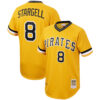 Willie Stargell Pittsburgh Pirates Gold Throwback Jersey - All Stitched