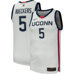 Paige Bueckers UConn Huskies Women's Basketball White Jersey - All Stitched