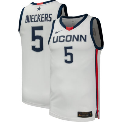 Paige Bueckers UConn Huskies Women's Basketball White Jersey - All Stitched