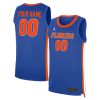 Custom Florida Gators Basketball Royal Blue Jersey - All Stitched