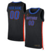 Custom Florida Gators Basketball Black Jersey - All Stitched