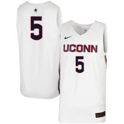 Paige Bueckers UConn Huskies Women's Basketball White Jersey - All Stitched