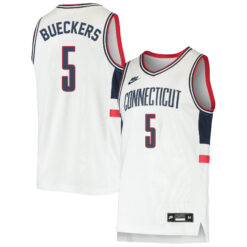 Paige Bueckers UConn Huskies Women's Basketball White Throwback Jersey - All Stitched