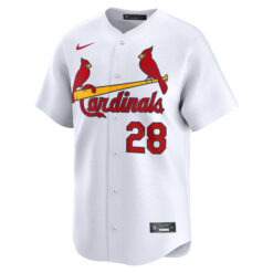 Alternative view of Nolan Arenado St. Louis Cardinals White Home Limited Jersey - All Stitched
