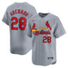 Nolan Arenado St. Louis Cardinals Grey Road Limited Jersey - All Stitched