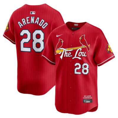 Nolan Arenado St. Louis Cardinals Red City Connect Limited Jersey - All Stitched