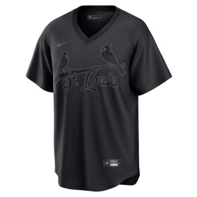 Alternative view of Nolan Arenado St. Louis Cardinals Black Jersey - All Stitched