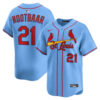 Lars Nootbaar St. Louis Cardinals Light Blue Alternate Limited Jersey - All Stitched