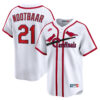 Lars Nootbaar St. Louis Cardinals White Cooperstown Collection Jersey - All Stitched