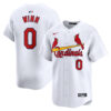 Masyn Winn St. Louis Cardinals White Home Limited Jersey - All Stitched