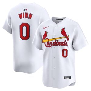 Masyn Winn St. Louis Cardinals White Home Limited Jersey - All Stitched