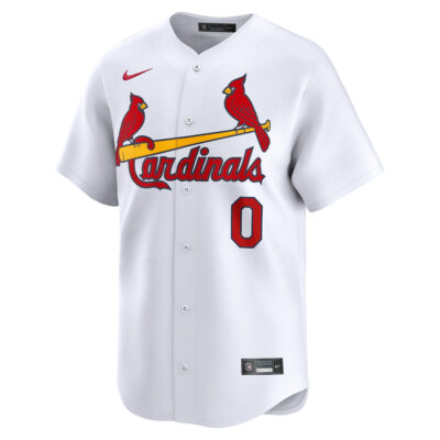 Alternative view of Masyn Winn St. Louis Cardinals White Home Limited Jersey - All Stitched