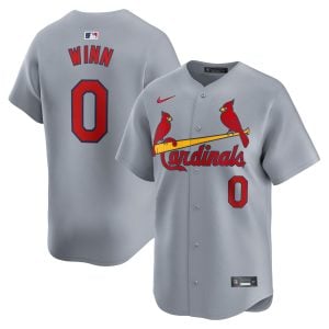 Masyn Winn St. Louis Cardinals Grey Road Limited Jersey - All Stitched