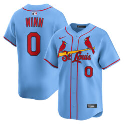 Masyn Winn St. Louis Cardinals Light Blue Alternate Limited Jersey - All Stitched