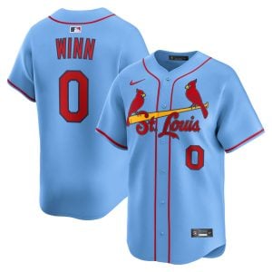 Masyn Winn St. Louis Cardinals Light Blue Alternate Limited Jersey - All Stitched