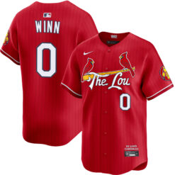 Masyn Winn St. Louis Cardinals Red City Connect Limited Jersey - All Stitched