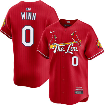 Masyn Winn St. Louis Cardinals Red City Connect Limited Jersey - All Stitched