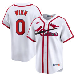 Masyn Winn St. Louis Cardinals White Cooperstown Collection Jersey - All Stitched