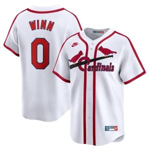 Masyn Winn St. Louis Cardinals White Cooperstown Collection Jersey - All Stitched