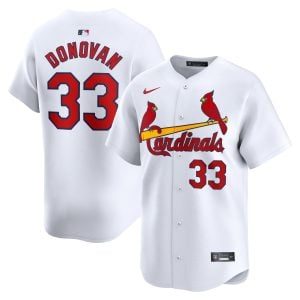 Brendan Donovan St. Louis Cardinals White Home Limited Jersey - All Stitched